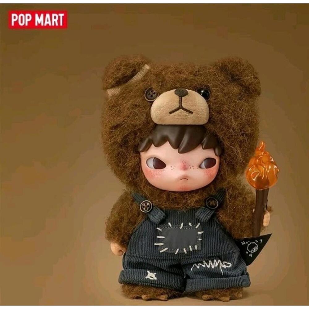 POPMART Hirono Living Wild Fight for Joy Plush Doll, NEW Quick Ship US